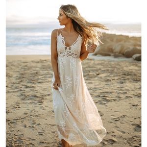 Magnolia Boutique | paradise island dress vanilla